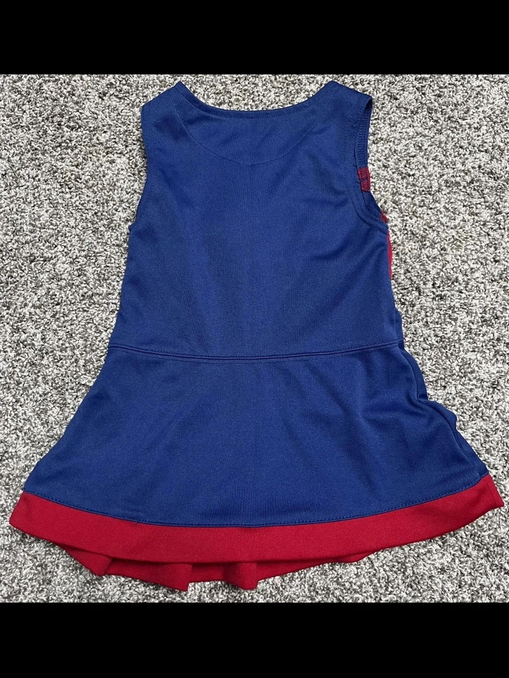NFL New York Giants Baby Cheer Outfit Bundle Dress & Turtleneck 18M